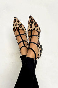 THE VIVIEN — Leopard Ballet Heel