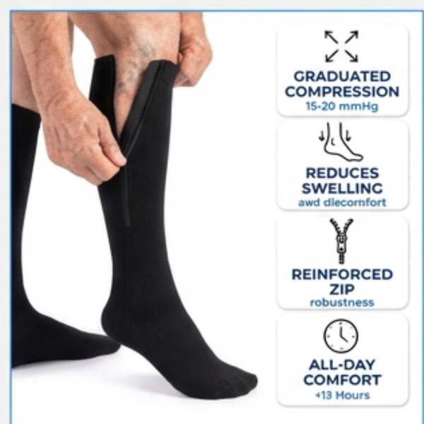 THE EVELINE — Graduated Compression Stockings