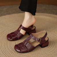 THE CELESTE — Square-Toe Block Heel