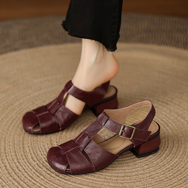 THE CELESTE — Square-Toe Block Heel