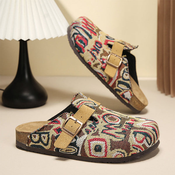 THE SOMERTON — Jacquard Slip-On Clog