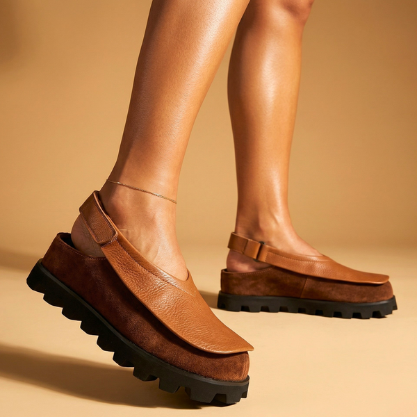 THE ISADORA — Boho Leather Slingback