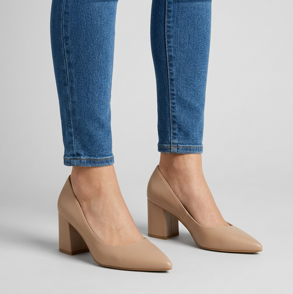 THE MARLOWE — Vegan Leather Comfort Court Pump