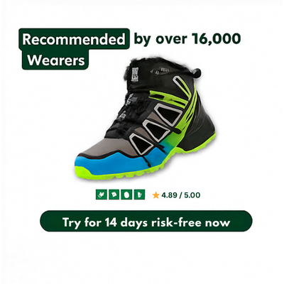 HikeGuard X – Waterproof & Slip-Resistant Winter Hiker Shoes