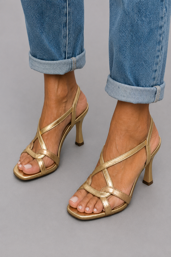 THE MARIGOLD — Golden Statement Sandal