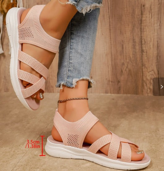 THE MIRA — Ultra-Flex Knit Sandal