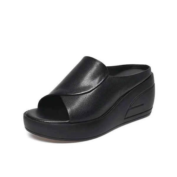 THE MATILDA — Cushioned Wedge Sandal