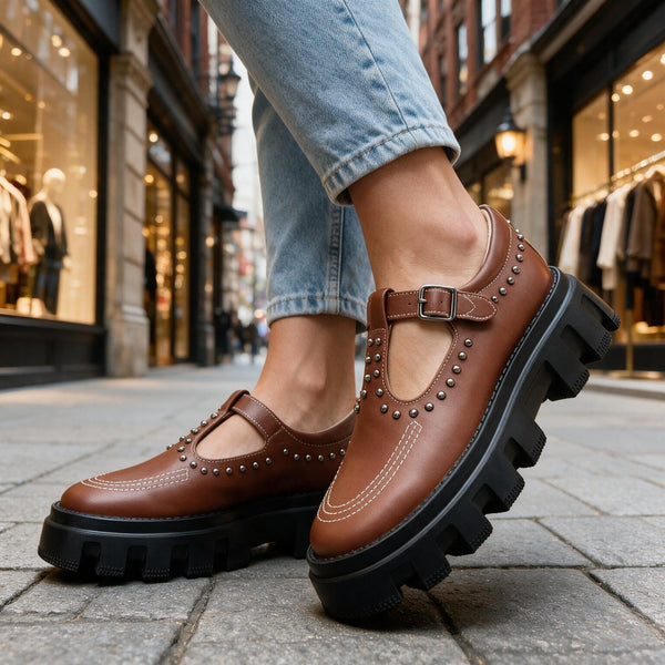 THE HOLLOWAY — Genuine Leather Buckle Loafer