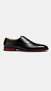 THE HARTLEY — Vegan Leather Brogue Oxford